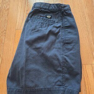 Mens Dockers Navy Blue Shorts Size 34